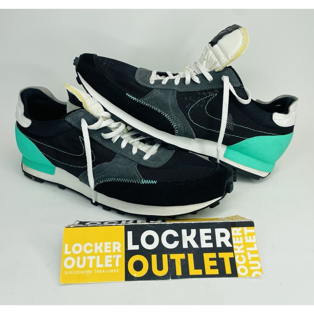 RARE🔥  Nike Daybreak Type Black Menta Green Men's Shoes CJ1156-001 Sz 12